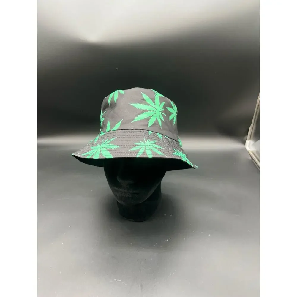 Reversible Two Way Cotton Bucket Hat 420 Flower Print